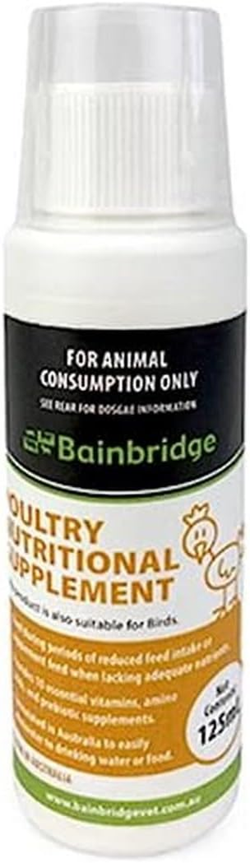 Bainbridge Poultry Nutritional Supplement, 125 Ml