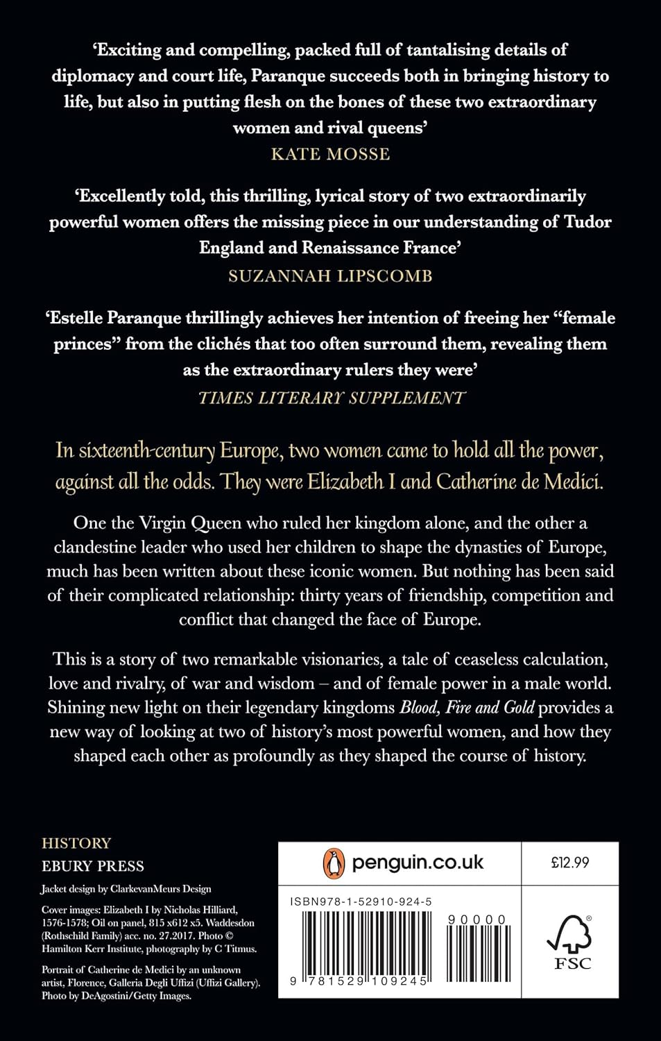 Blood, Fire and Gold: the Story of Elizabeth I and Catherine De Medici image number 2