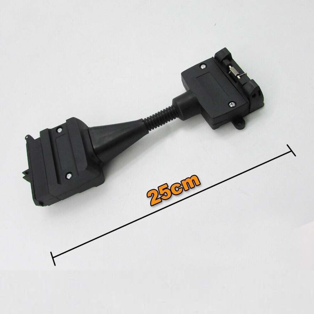 Trailer Adapter 12 Pin AU Plug to 7 Pin Flat Socket Caravan Wiring Connector 4WD Trailer Connector image number 6