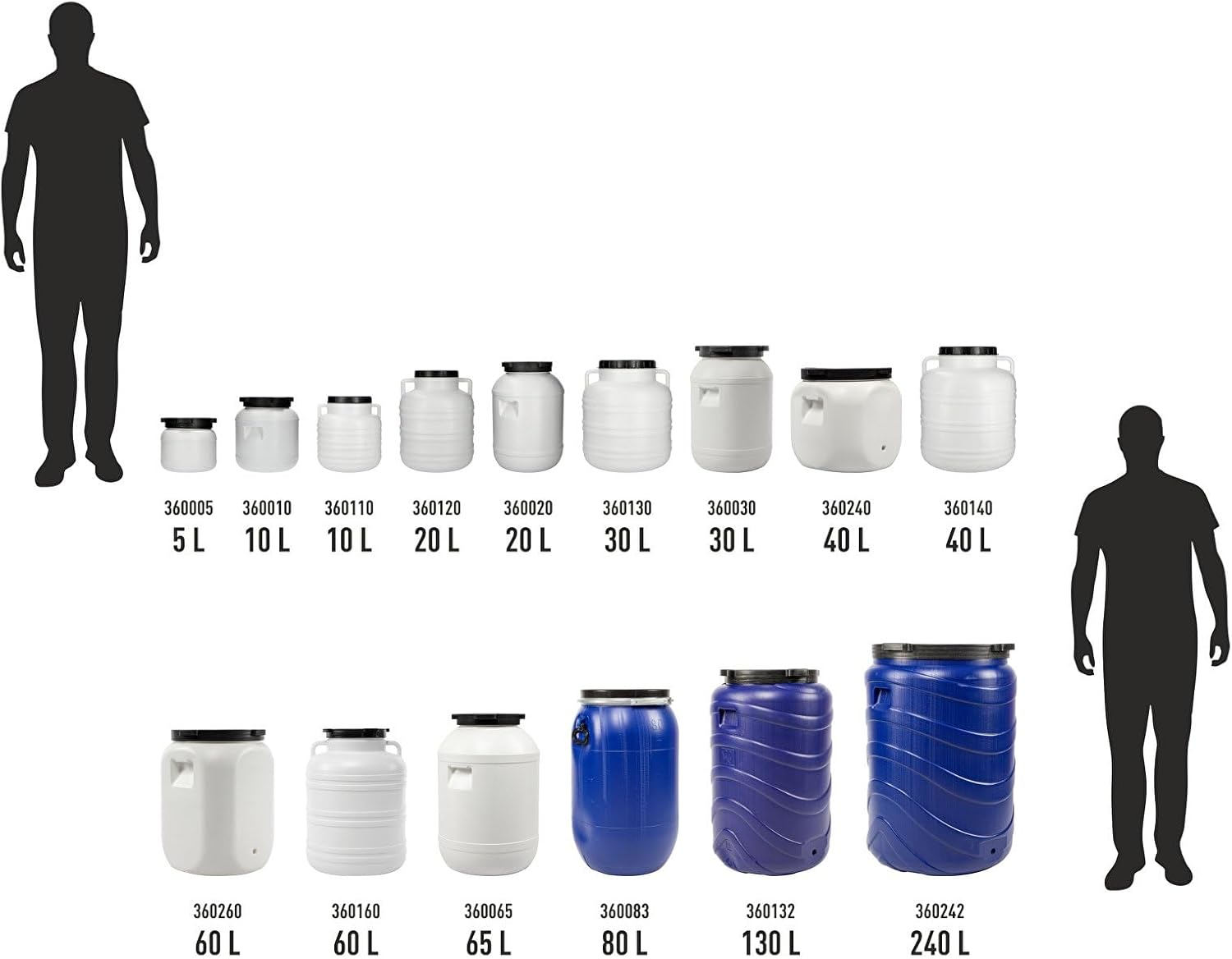 Browin Barrel, White, 10 L image number 5