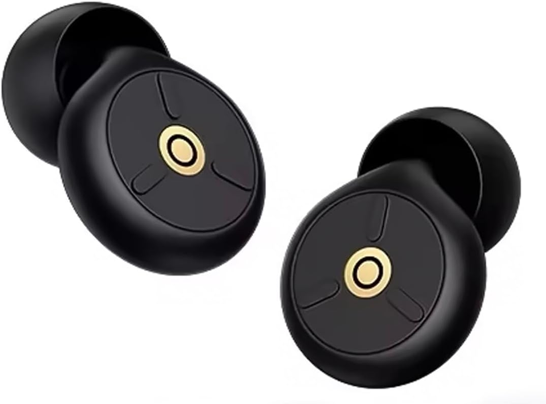 Annmiir Quiet - Ear Plugs for Sleep &ndash; Super Soft, Reusable Hearing Protection in Flexible Silicone for Noise Reduction & Flights - 8 Ear Tips in XS/S/M/L - SNR 24Db & NRR 14 Noise Cancelling - Black