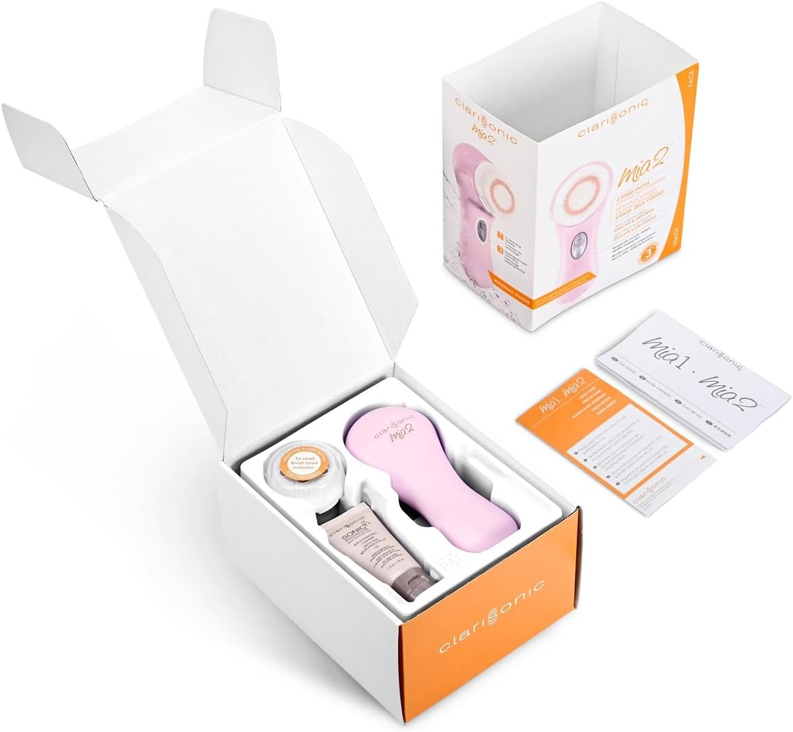 Clarisonic Mia 2, Sonic Facial Cleansing Brush System, Pink - Pink image number 5