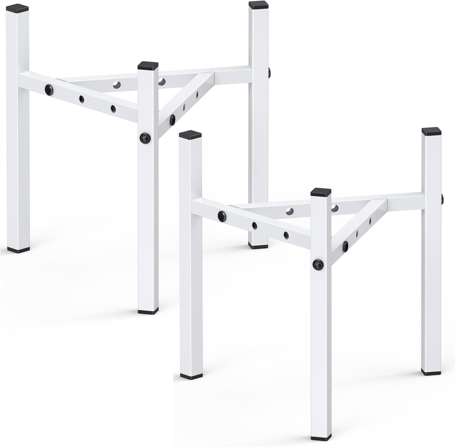 Flower Stand Decoration Flower Pot Shelf Iron Pot Stand Planter Holder for Flower Pot Home Garden Corner Porch Wedding Garden Home Decoration (Pot and Plant Not in The image number 1