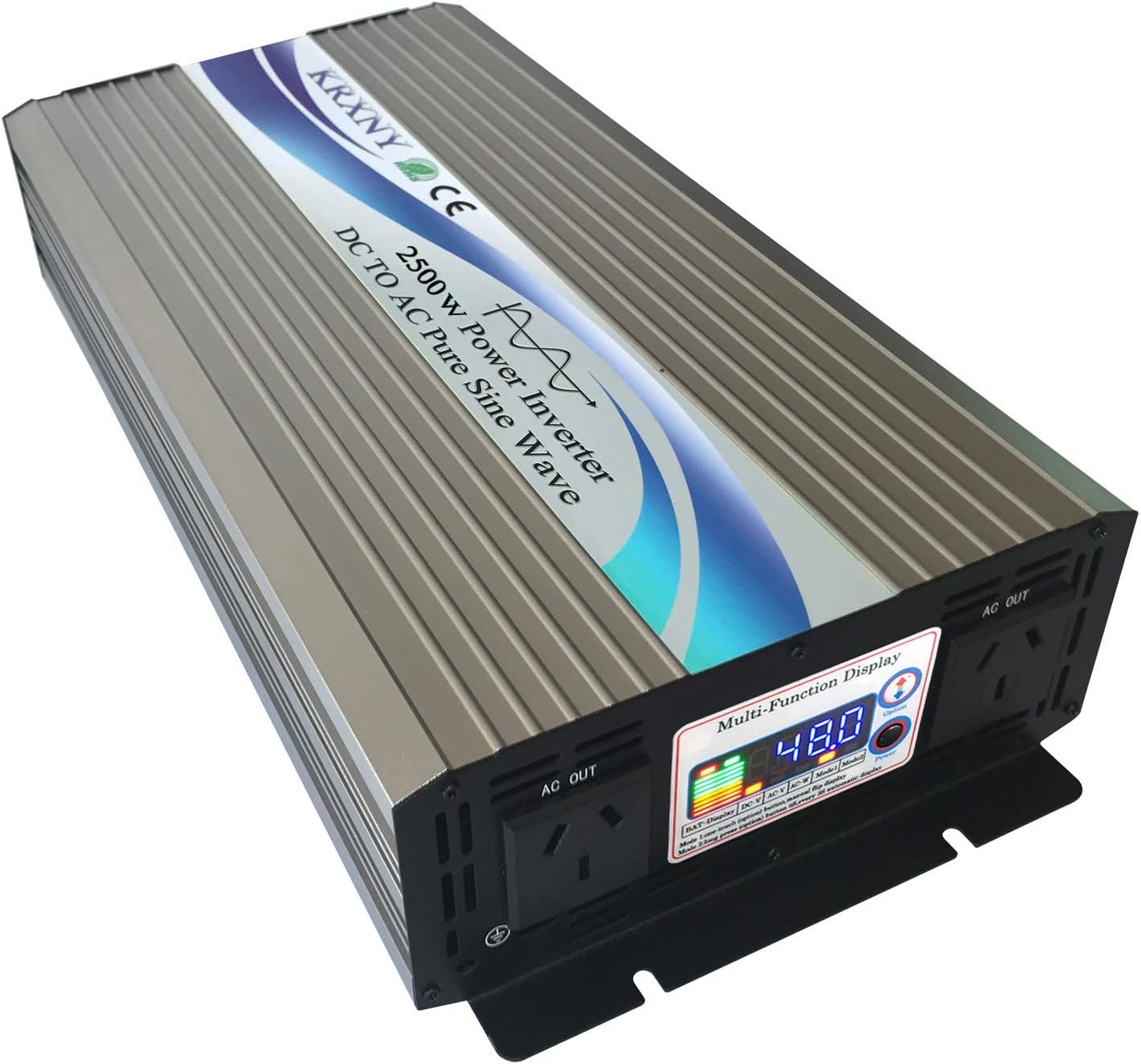 2500W Solar Power Inverter 48V DC to 240V AC 50HZ Pure Sine Wave Converter with LCD Display image number 4