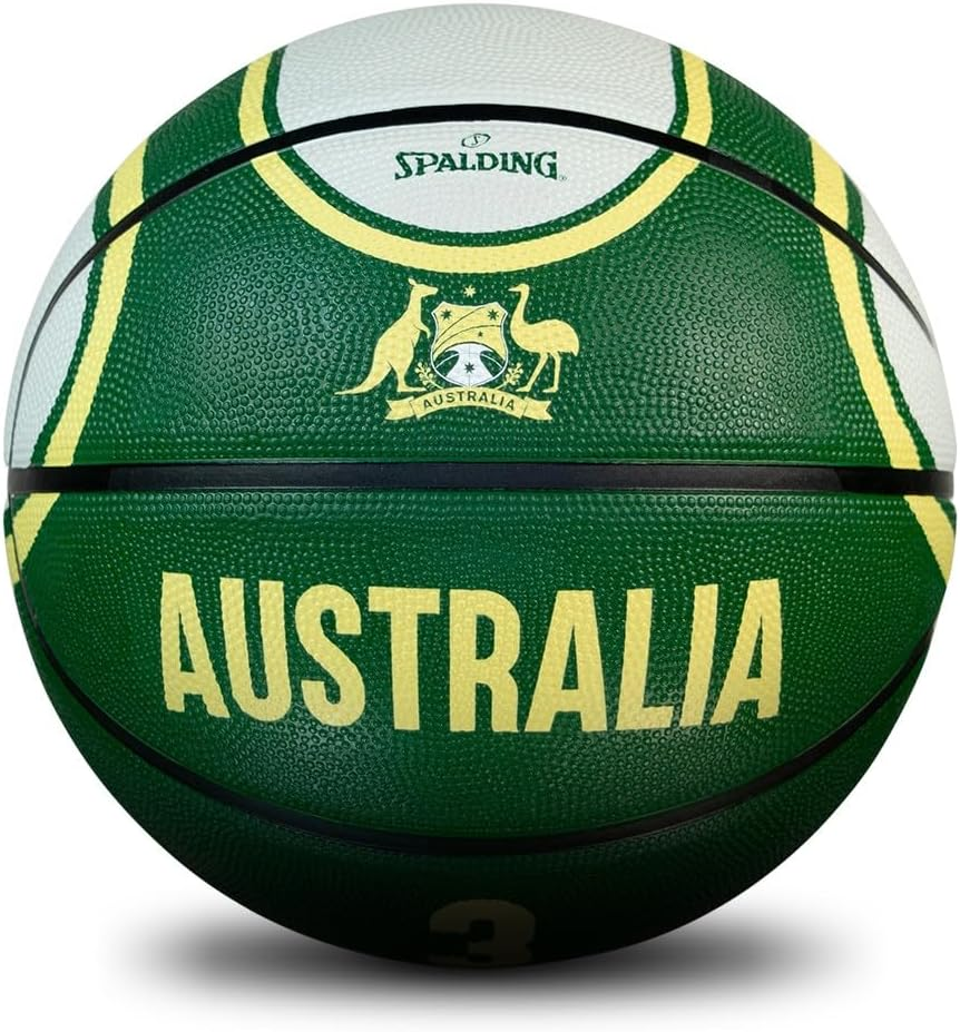 Spalding Josh Giddey 3 Australian Boomers Player Outdoor Basketball Size 7 image number 2