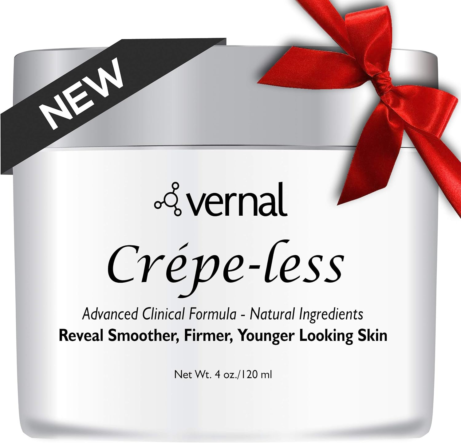 Crepe-Less Skin Firming Cream to Repair Crepey Arms and Neck. Best Tightening Cream to Erase Crepy Skin on Arms, Neck and Body. Best Moisturiser to Treat Saggy, Crepe Skin. Made in USA