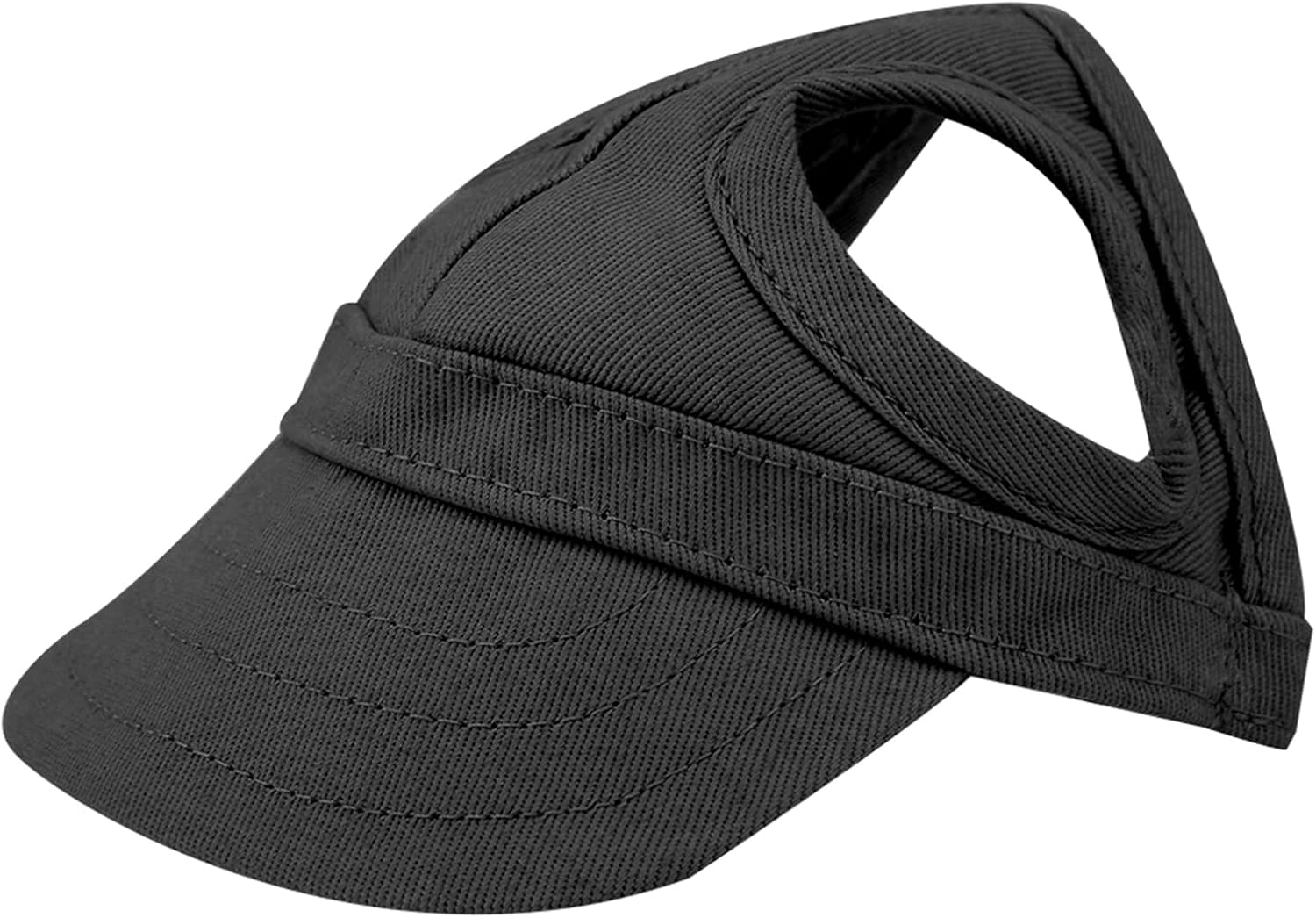 Pet Cap, Pet Dog Cat Baseball Outdoor Cap Pet Baseball Cap Pet Sunbonnet Pet Outdoor Cap, Sunbonnet Adjustable Strip for Dog Animal Pet Cat (S) image number 1