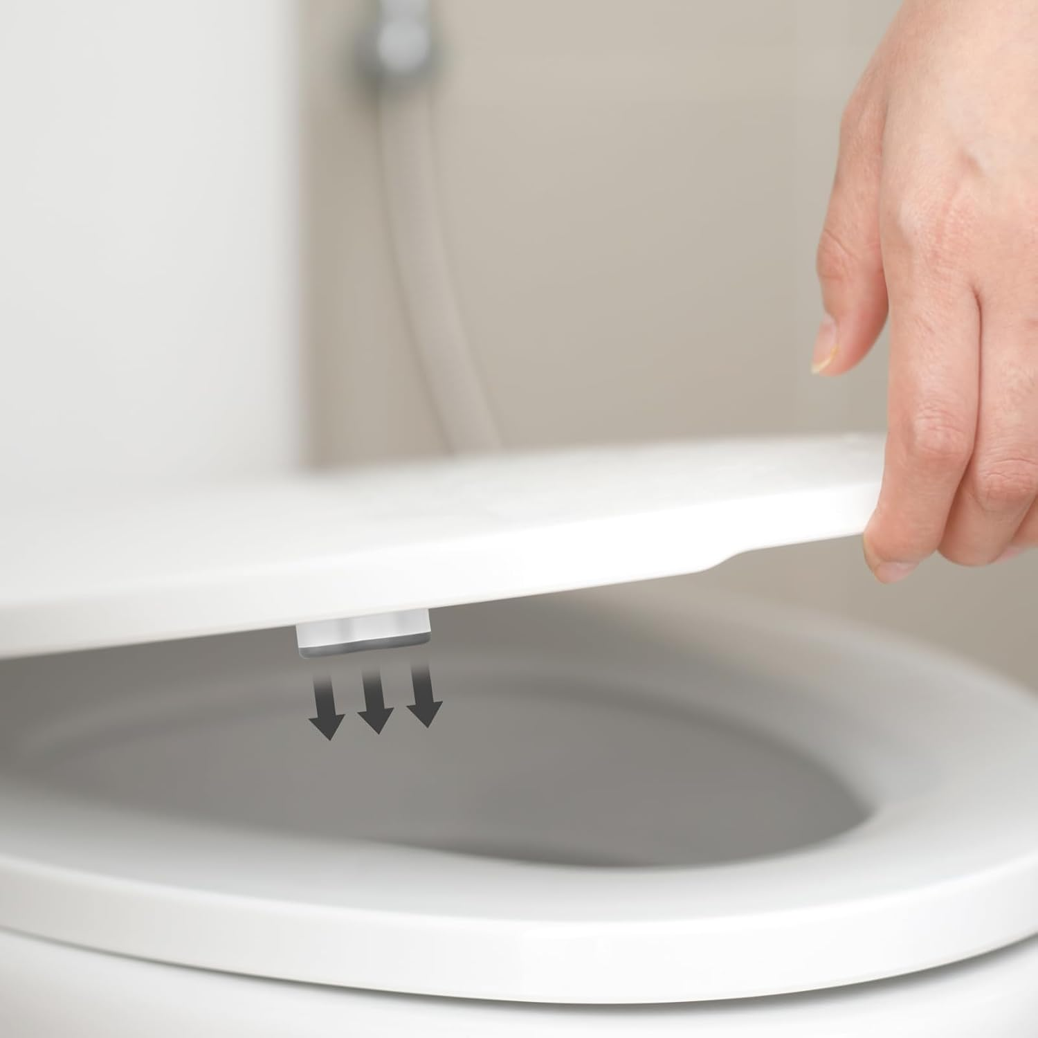 Toilet Lid Seat Spacers, 4 PCS Toilet Seat Bumpers for Home, Hotel (4.5 X 2.5 X 1.8Cm/1.77 X 0.98 X 0.7In) image number 6