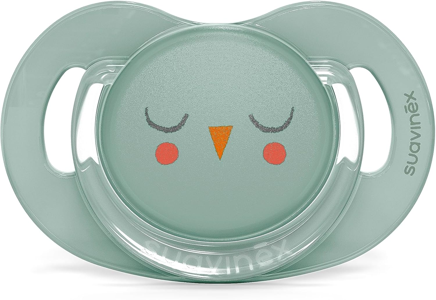 Suavinex Premium Soother with SX Pro Silicone Anatomical Teat for 6-18 Months Babies, Bonhomia Owl Green image number 4