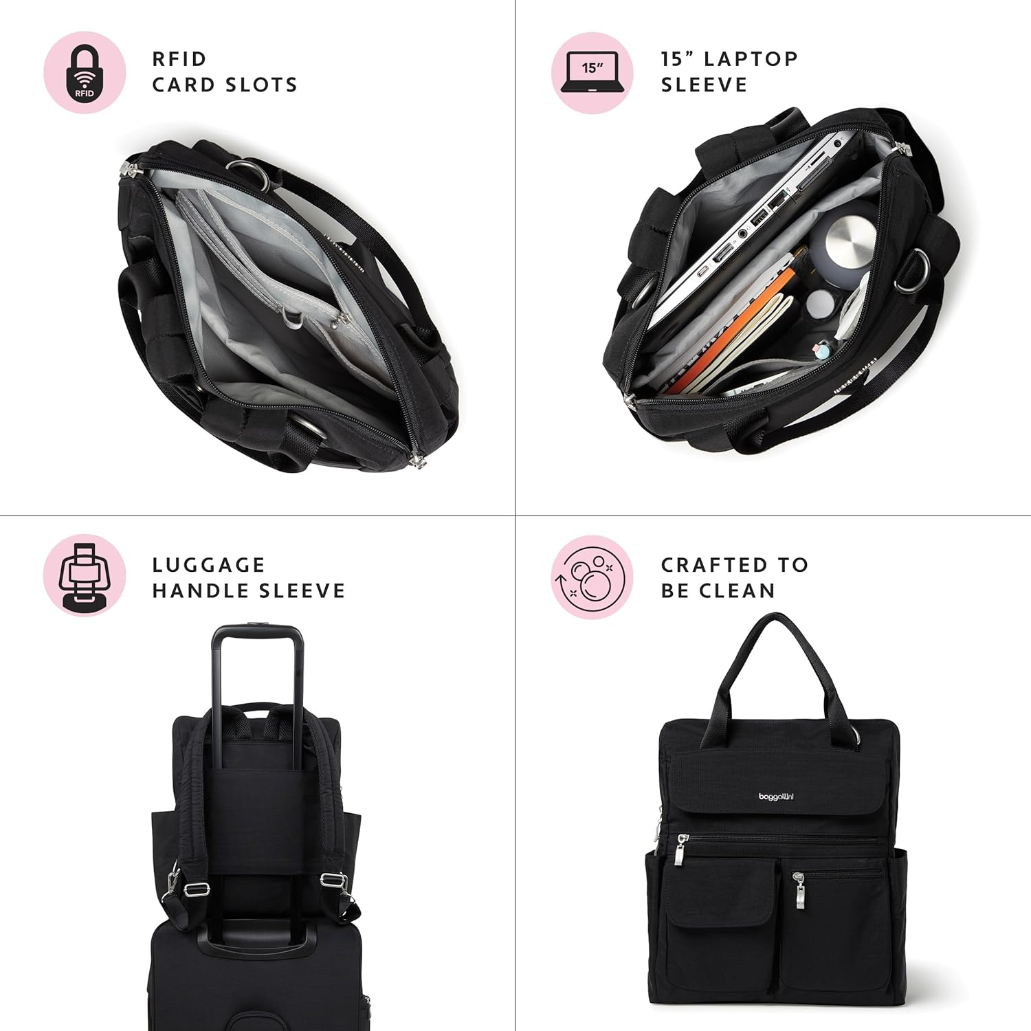 Baggallini Baggallini - Sterling Shimmer image number 7