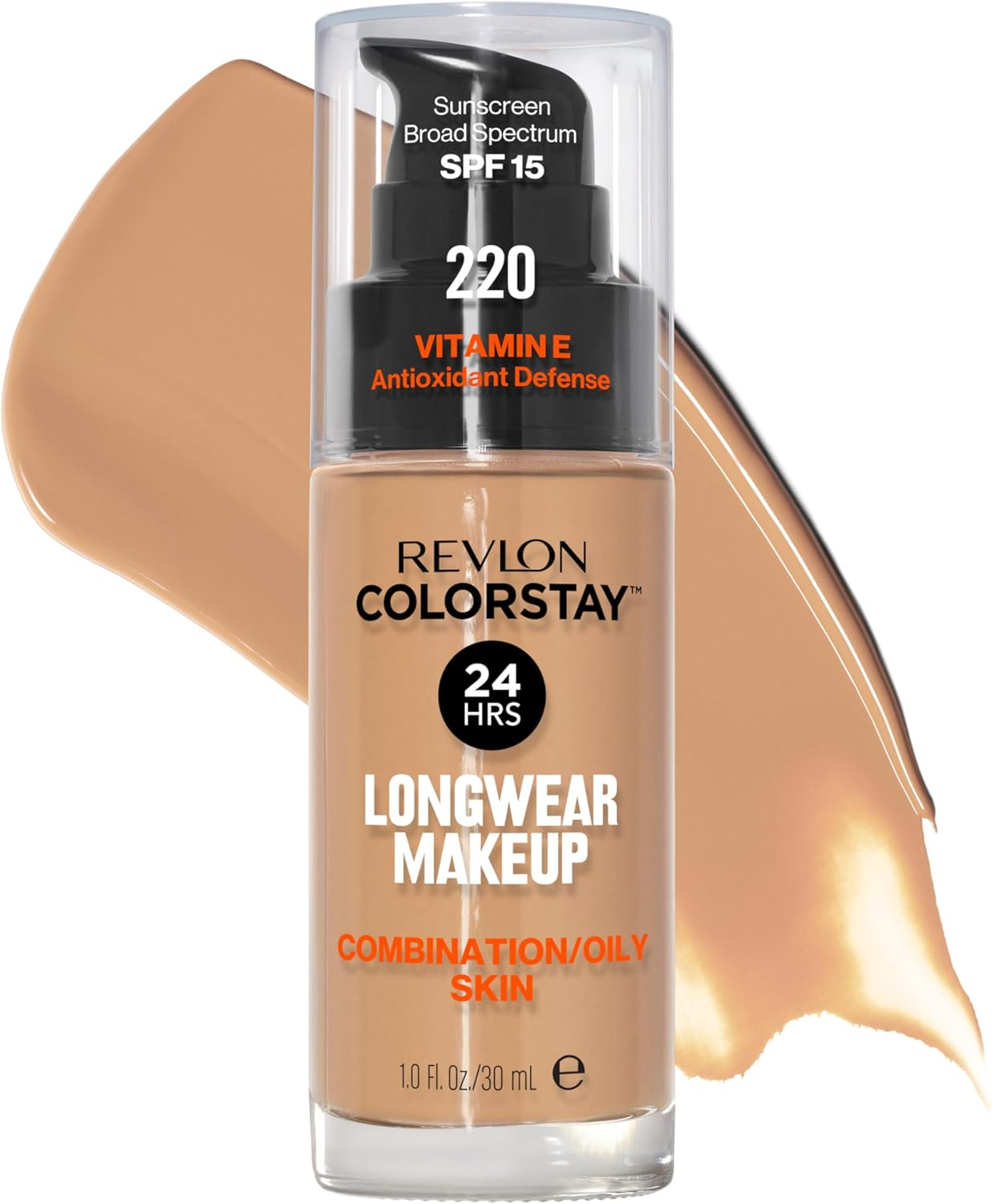 Revlon Colorstay Liquid Makeup for Combination/Oily, Natural Tan