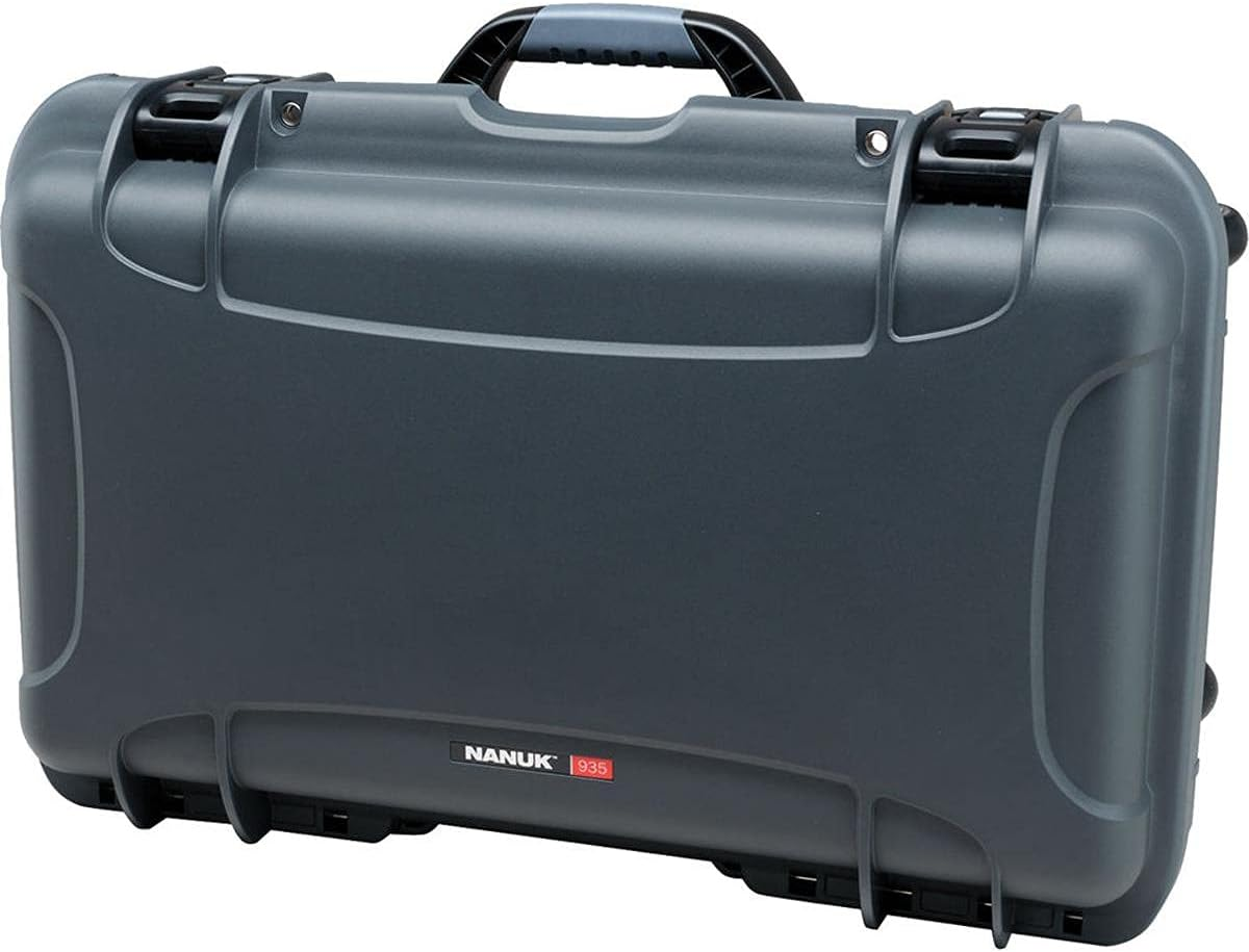 Nanuk Wheeled Series 935 Lightweight NK-7 Resin Waterproof Protective Case and Padded Divider - Graphite image number 4