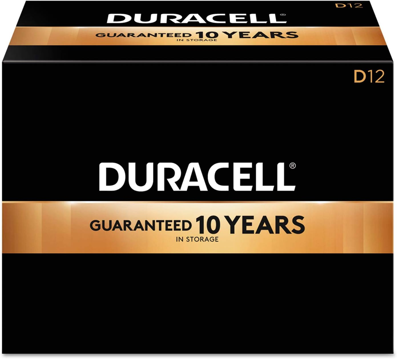 Long Lasting Power Duracell Alkaline D Battery 12 Pack, (03973) image number 2