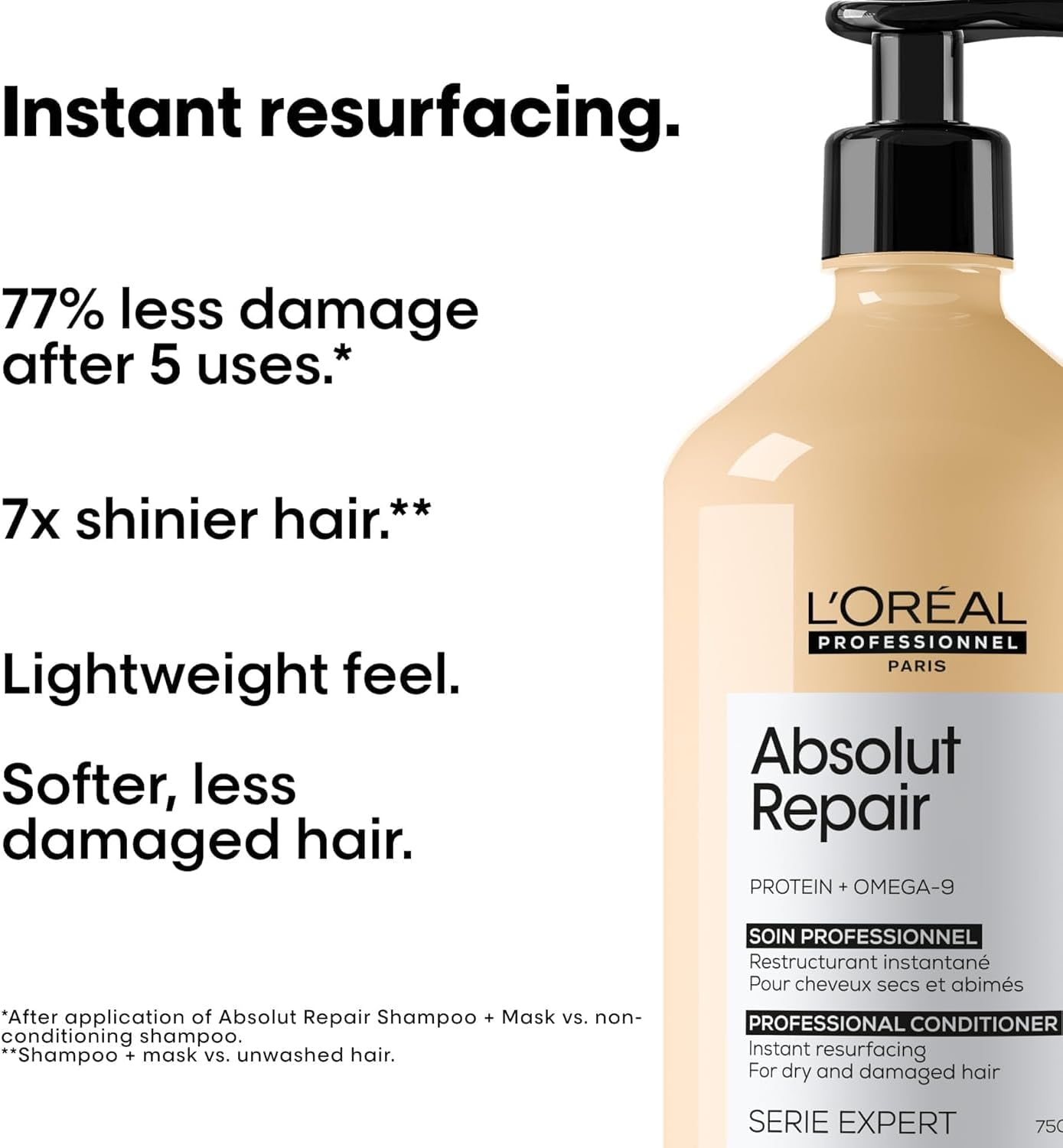 L'Oreal Professionnel Serie Expert Absolut Repair Conditioner 500 Ml image number 5