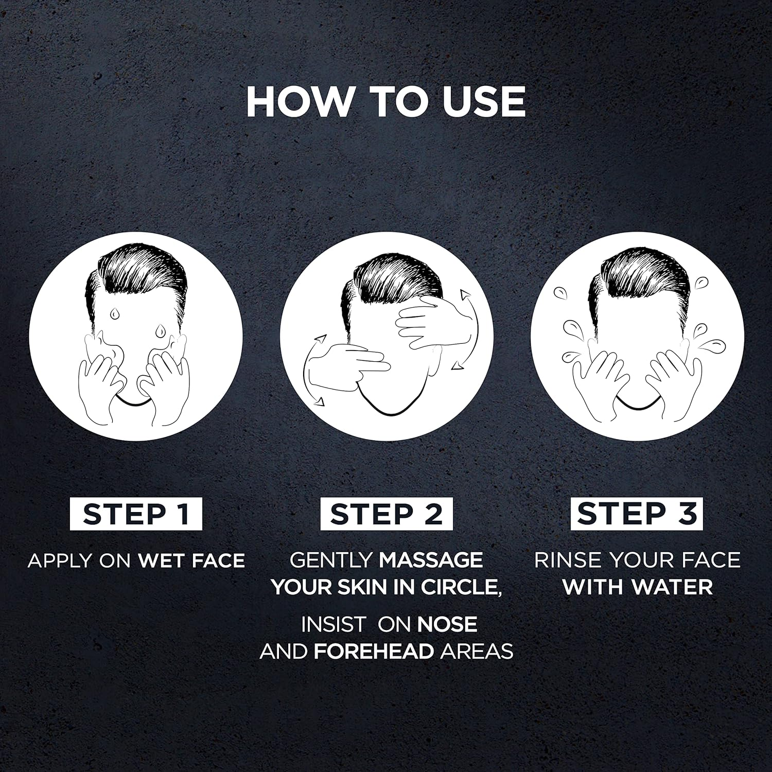 L'Oreal Paris Men Expert Pure Power Face Scrub for Men, Exfoliating Blackhead Wash, for Oily Skin (Pack of 2) image number 5