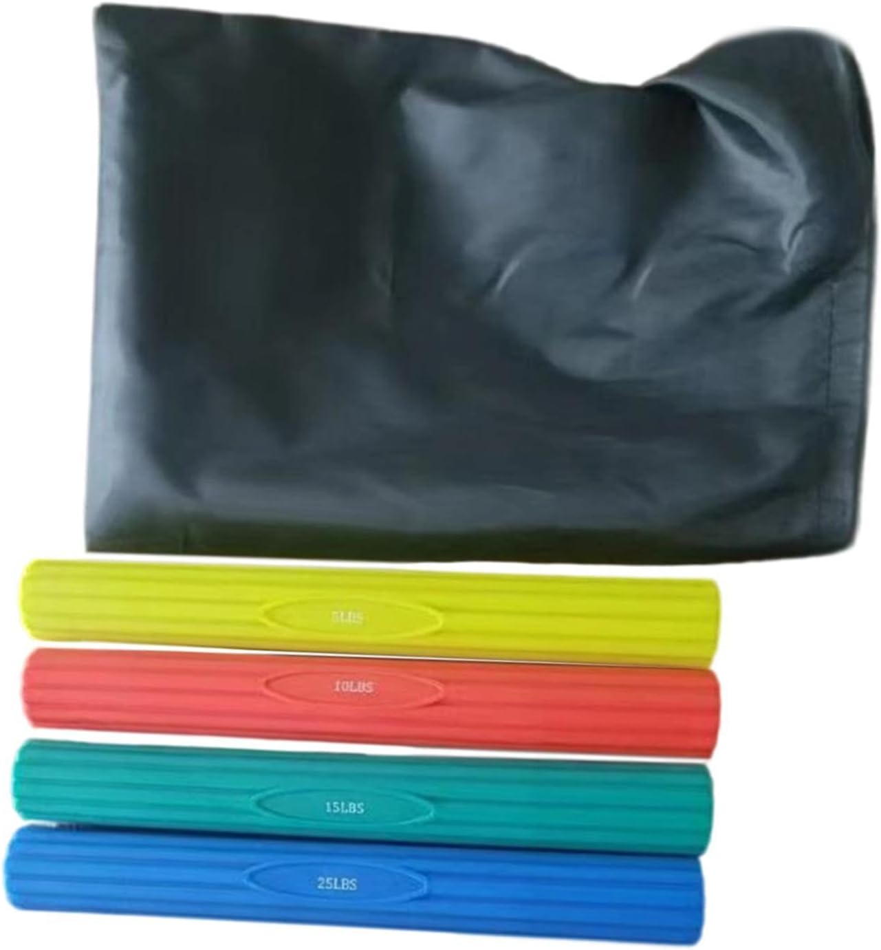 Frediuo Twist Bar Flexible Wrist Home Gym Use Forearm Elbow Fitness Resistance Band Resistance Bar for Athletes Adults Professionals - 4 Pack image number 3