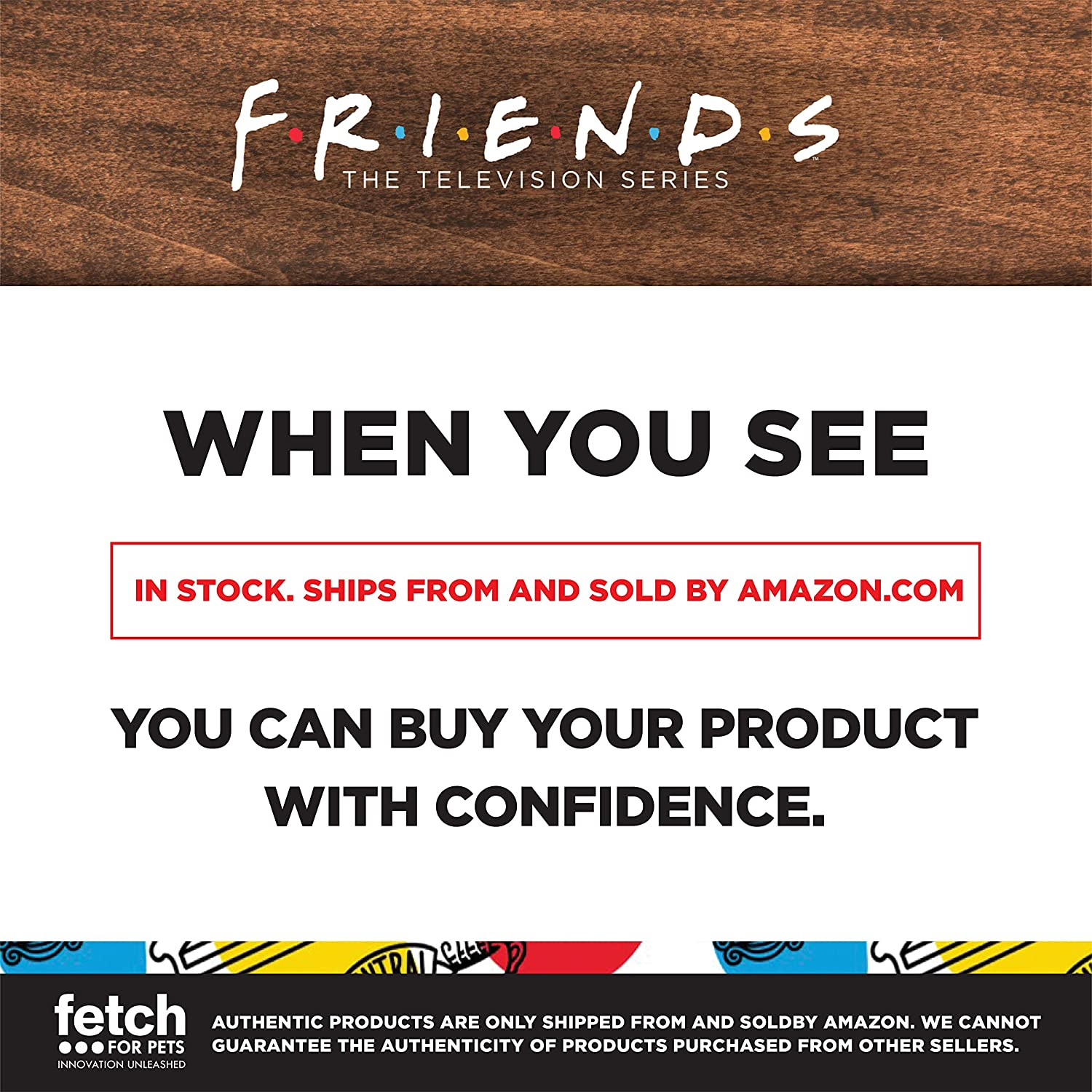 Guhuikufriends the TV Show Sofa Cuddler Dog Bed, 24"X 19"X 8", Pink, Officially Licensed by Warner Bros image number 3