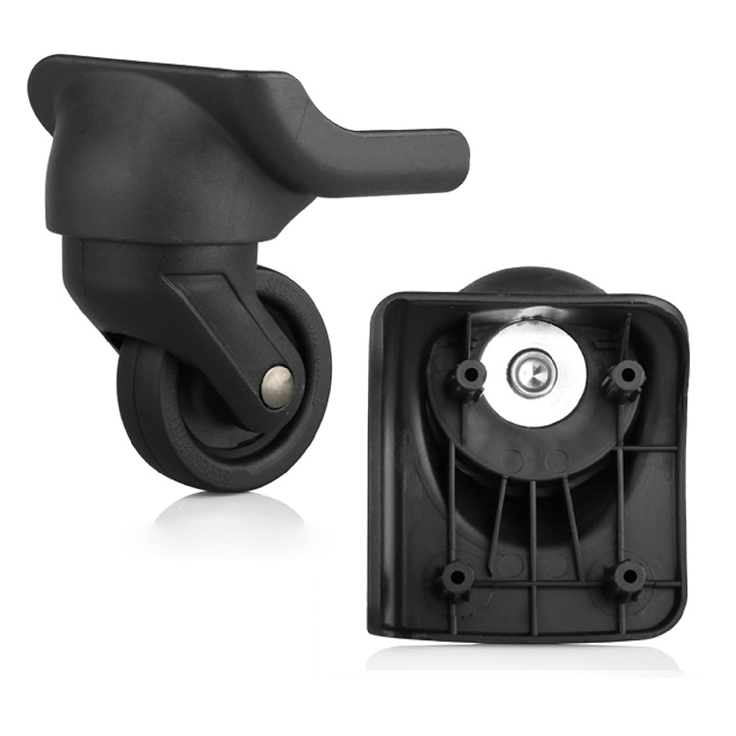 Tarppedrock Replacement Luggage Wheels for Suitcases, Set of 2, Luggage Wheels Replacement Left & Right Spinner Wheels for Suitcase Travel Customs Case (TR44R - 2 Pcs) image number 4