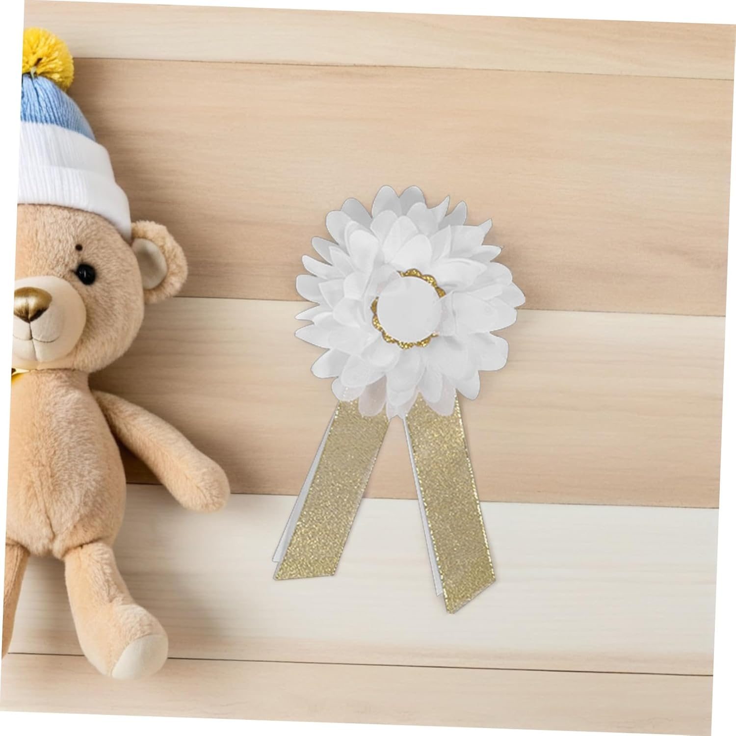 Adjustable Floral Maternity Belt Sash for Pregnant Women Soft Breathable Belly Band with Elastic Straps Comfortable Pregnancy Support Accessory for Showers and Photography Props image number 2