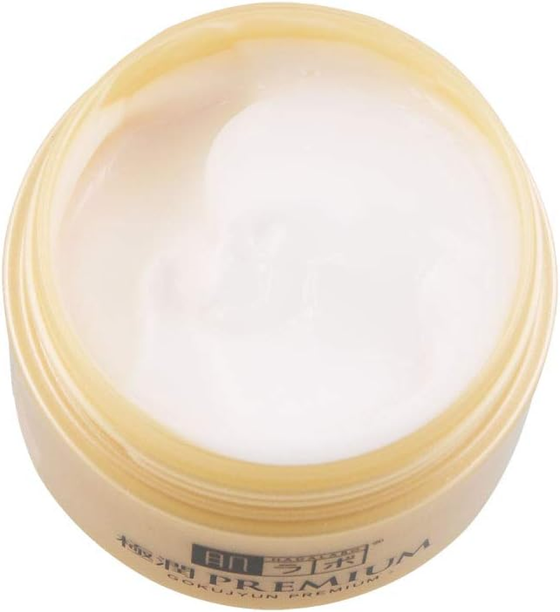 Hadalabo Gokujun Premium Hyaluronic Cream, 1.8 Oz (50 G)