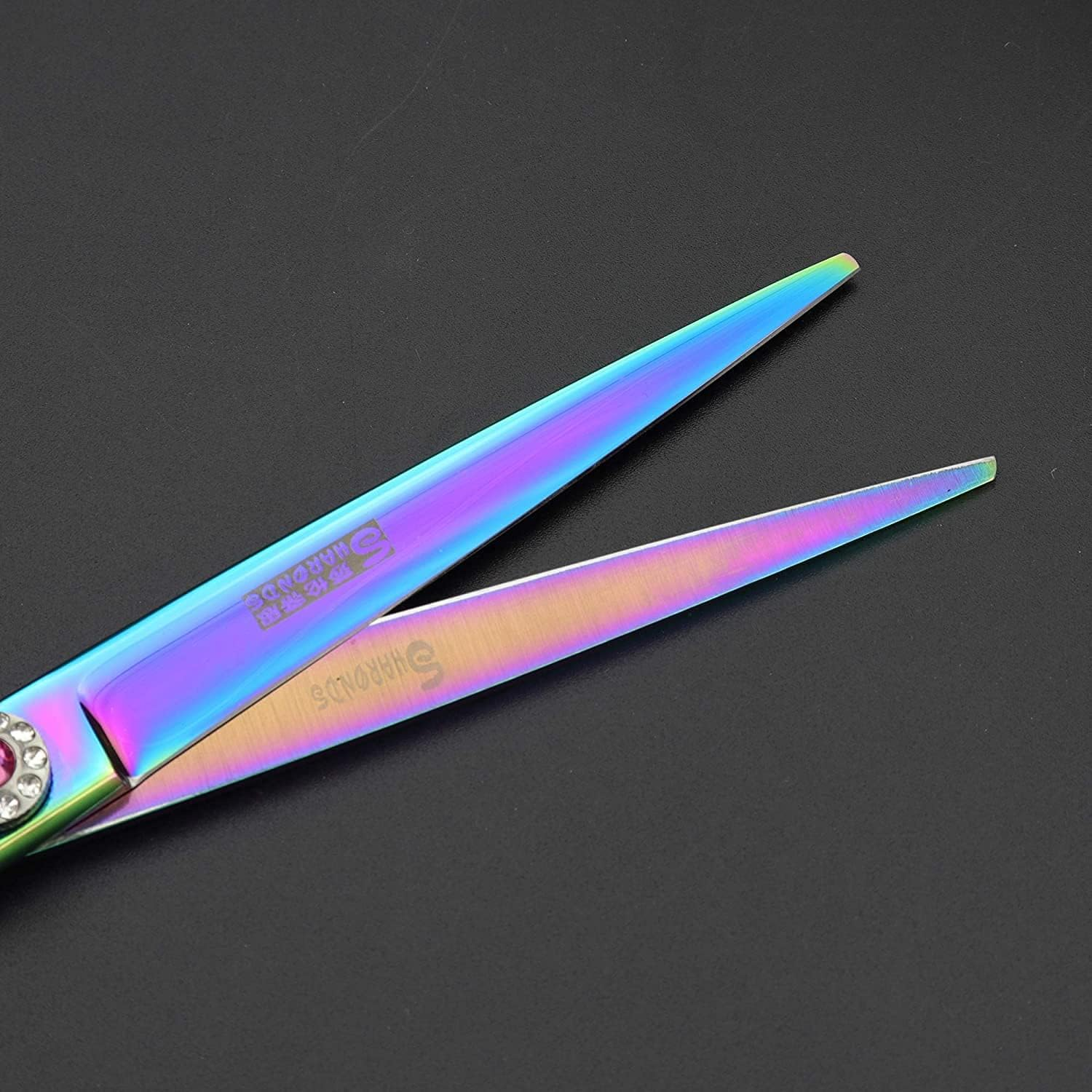 7 Inch Professional Hair Scissors, Japanese Stainless Steel Hair Cutting Scissors for Hairdressers image number 1