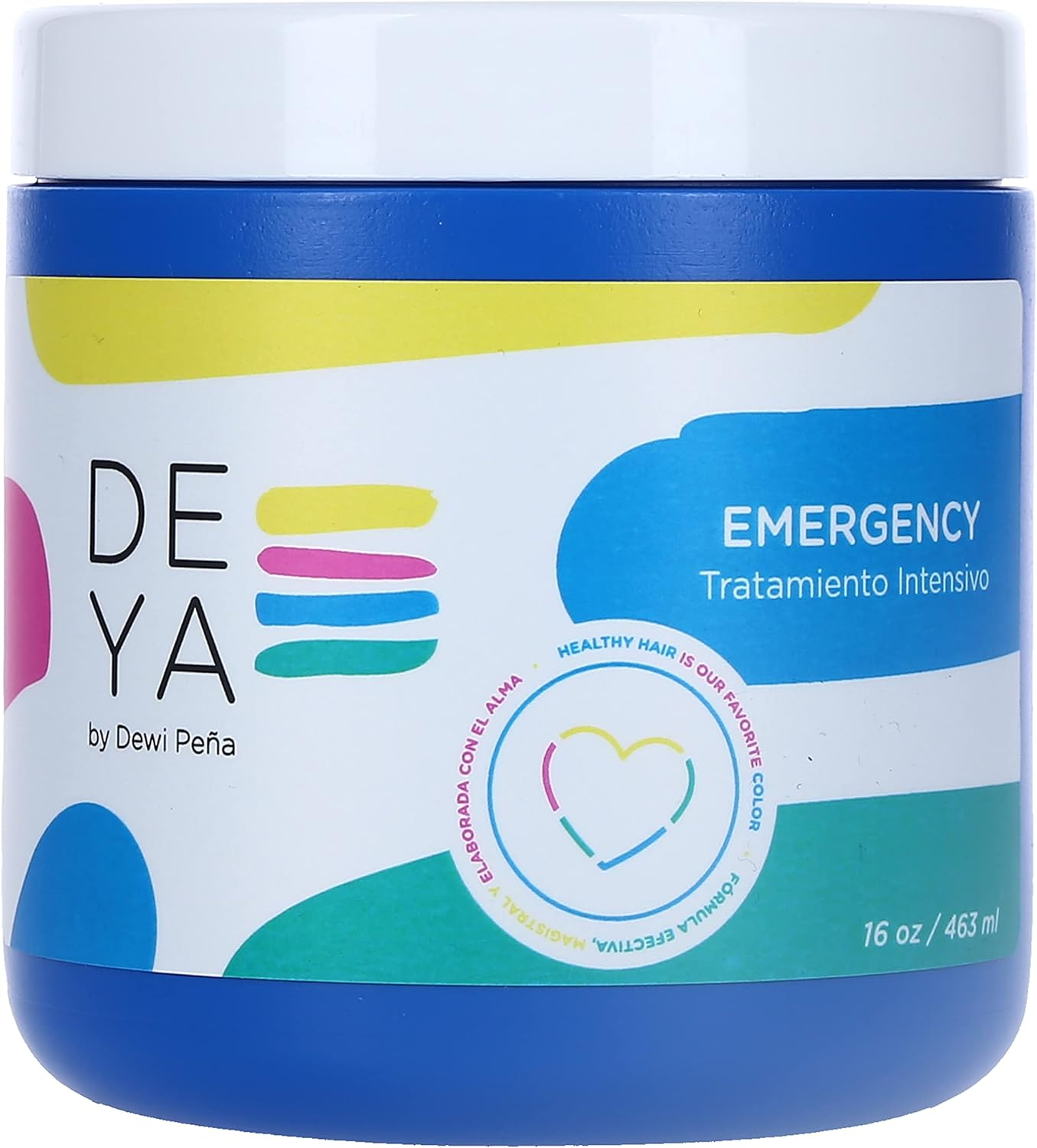 DEYA Emergencia Reparadora Hidratante- Hydrating Protein Repair Emergency Mask with Argan, Olive, Macadamia and Avocado Oils. 16 OZ
