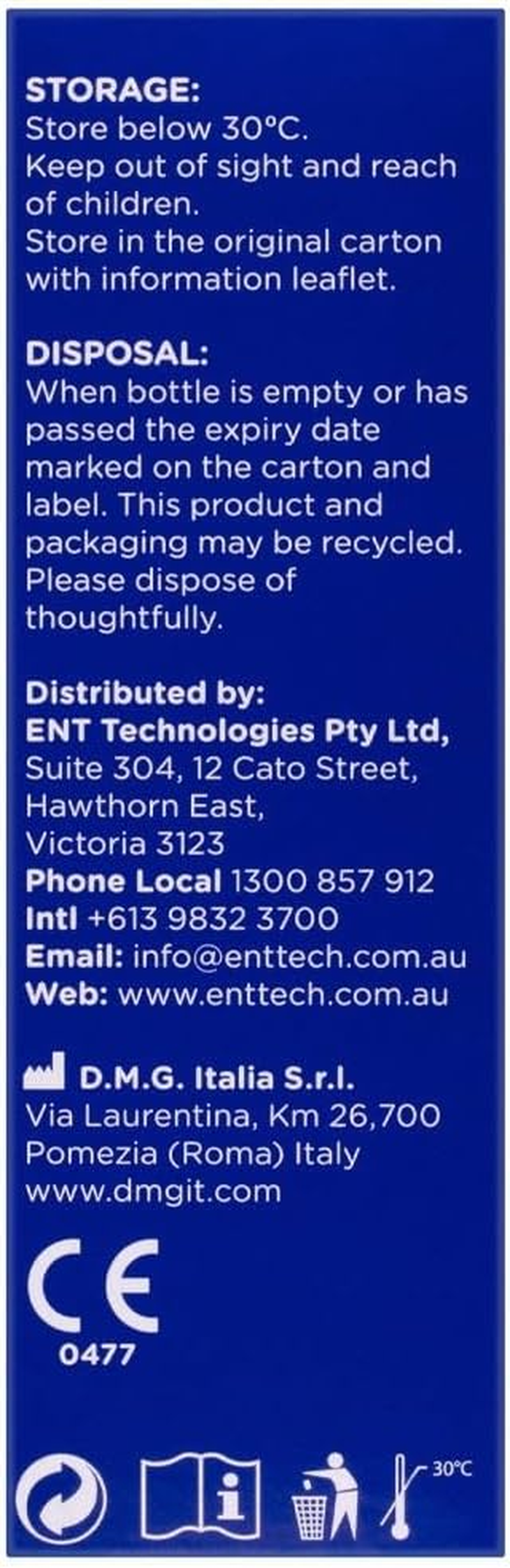 Larri Fresh Mint Oral Reflux Spray 30 Ml image number 1