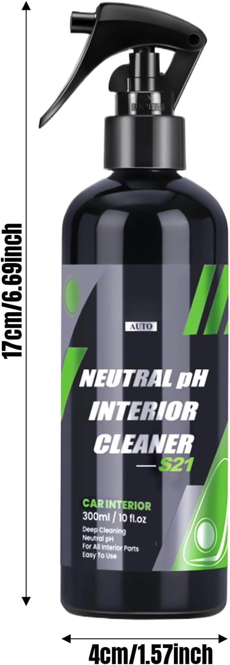 Solution Finish Black Trim Restorer, Multi Purpose 100Ml Car Mat Cleaner, Automotive Care Supplies for Interior Home Maintenance Detailing Upholstery image number 5