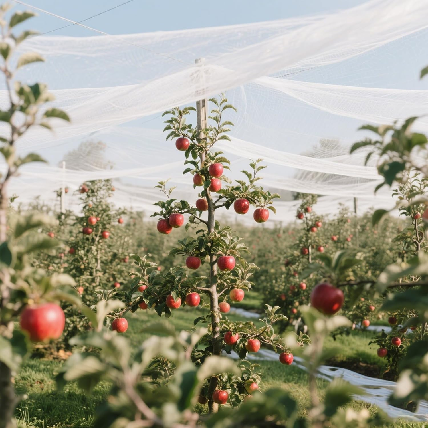 5X2M Garden Net Plant Insect Net Fruit Net Protection Bag Bird and Butterfly Net for Protecting Vegetables Fruits Plants Flowers and Crops Suitable for Planting Tunnels Greenhouses Outdoor and Indoor