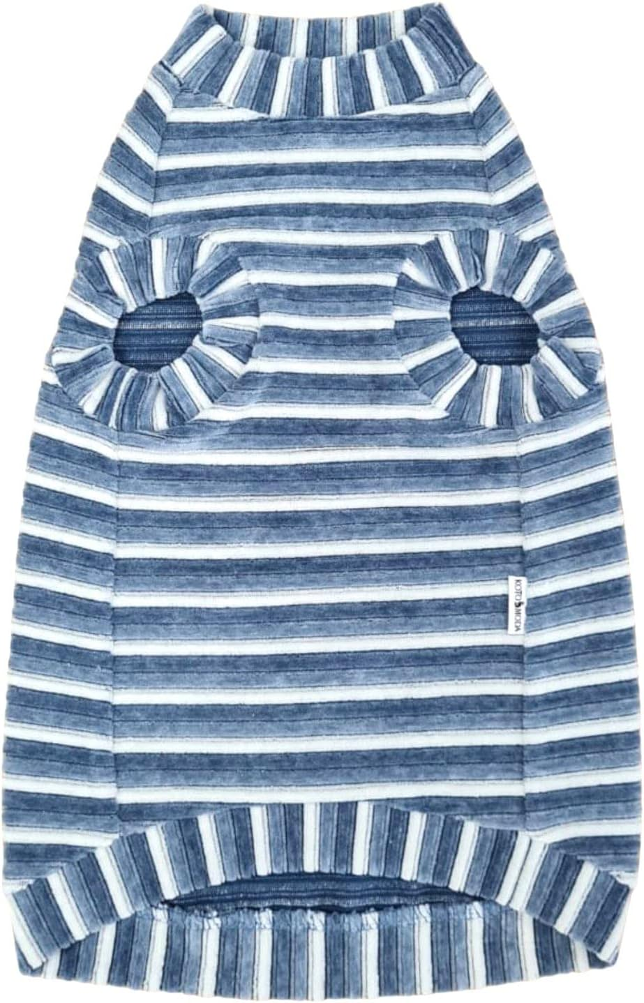 Kotomoda Cat'S T-Shirt Corduroy Dusty Blue for Sphynx and Naked Cats (Small)
