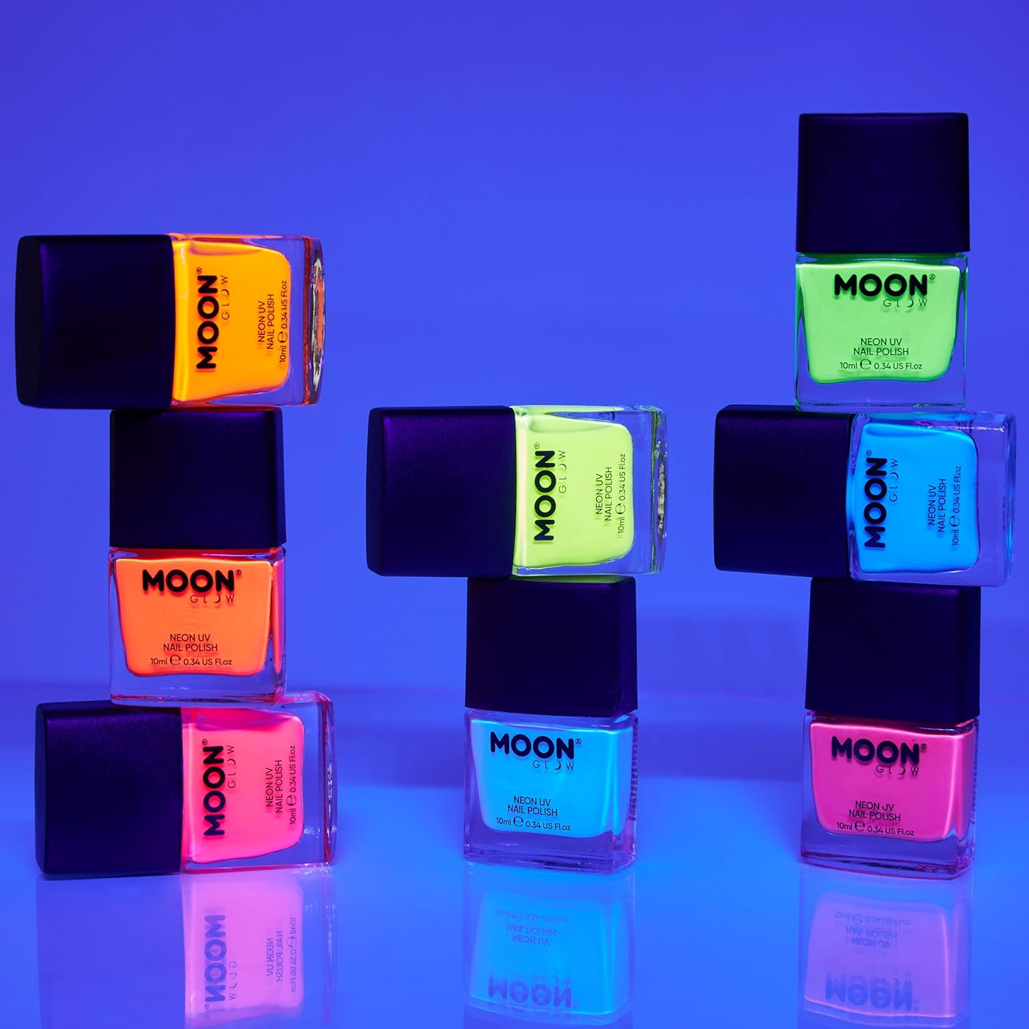 Green Neon UV Nail Polish 14Ml image number 3