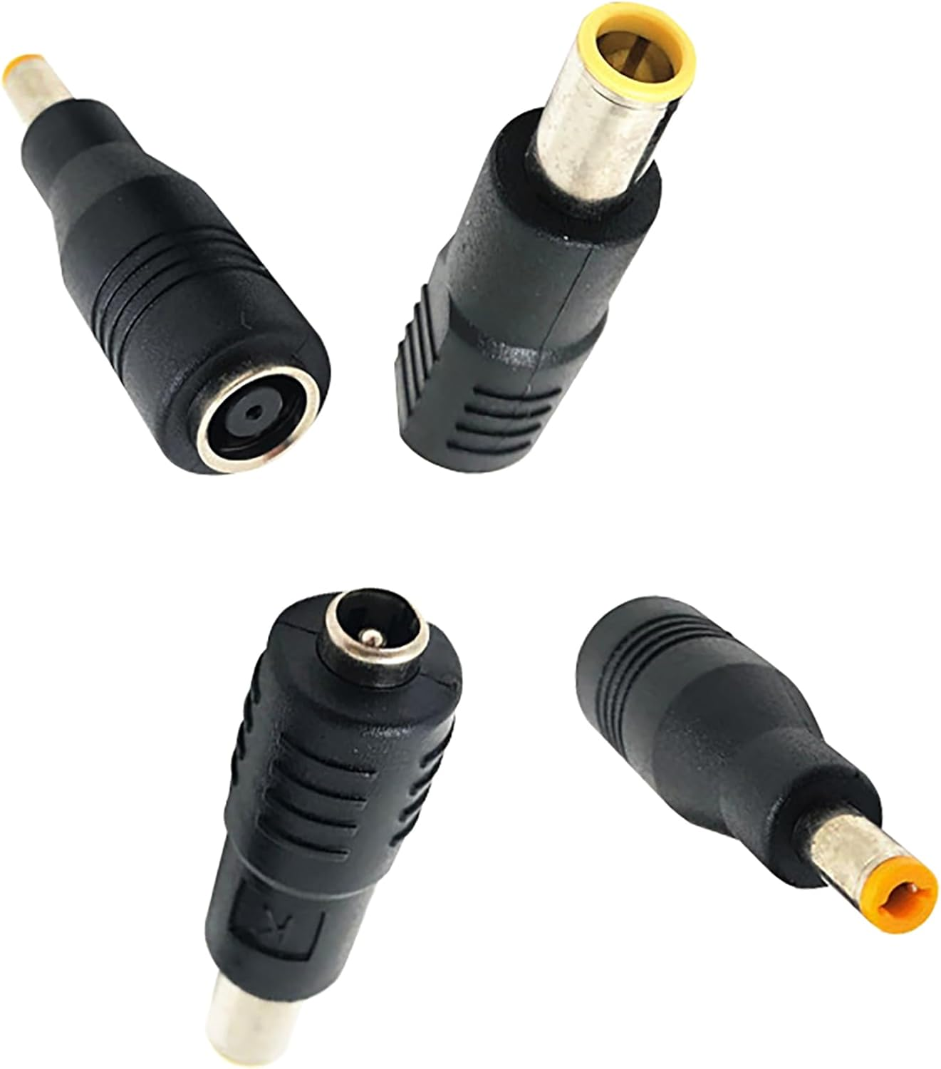 Tunghey 10-Pack Power Plug Adapter - 5 DC 8Mm Male to 5.5Mm X 2.1Mm Female and 5 DC 5.5Mm X 2.1Mm Male to 8Mm Female Connectors image number 1