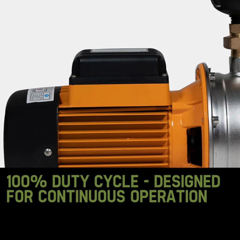Protege PWC-40B Ultra Series 3.15HP 2350W Water Pump with Controller, Hose Connectors & Accessories image number 2