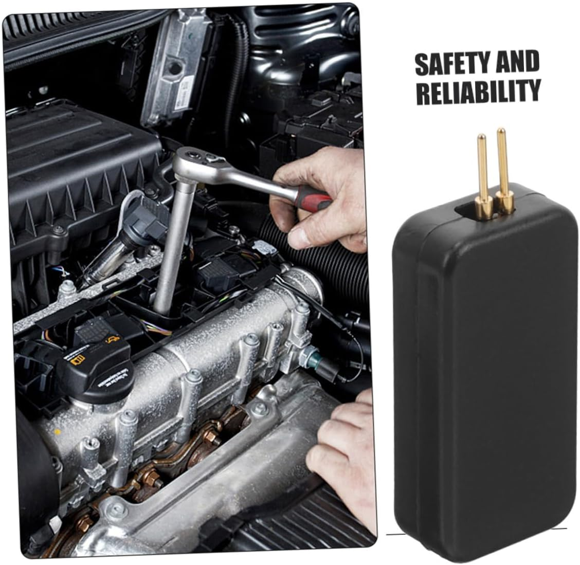 Abaodam 5Pcs Airbag Simulator Tester Multifunctional Repair Tool with Resistor Replacement for Car Maintenance Automotive Diagnostic Instrument image number 2