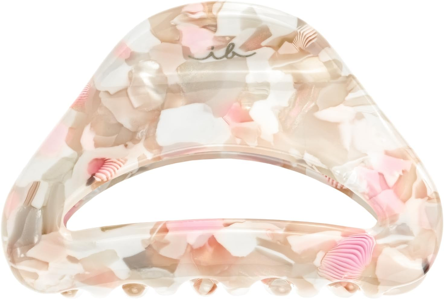 Invisibobble - CLIPSTAR M Oasis Refreshed Bloom - 2-Piece Hairpin Set - 1 X Floral Shape & 1 X Classic Design in Soft Beige and Rose Tones - Trendy Look, Secure Grip, Healthy Hair