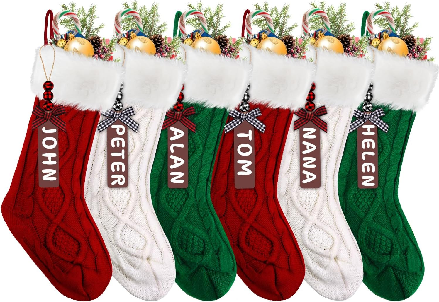XIMISHOP Christmas Stockings Decoration With
