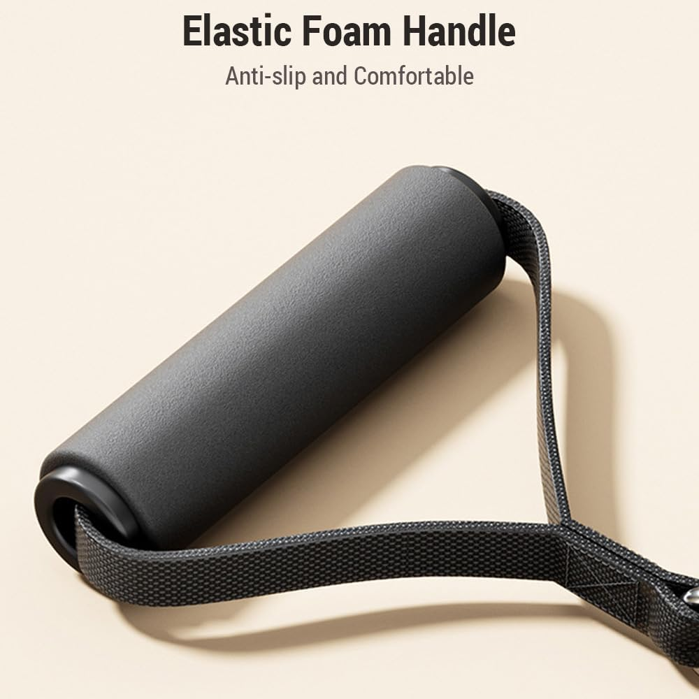 Mingzhe Adjustable Resistance Band Fitness Pump Exercise Equipment Cable Machine for Arms Legs Chest image number 2