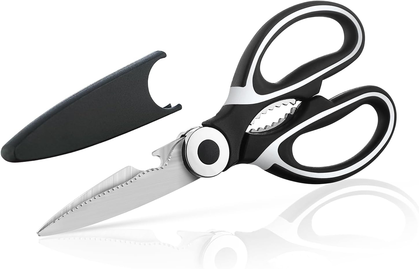 Berglander Kitchen Shears, Premium Heavy Duty Sharp Kitchen Scissors All Purpose for Chicken/Steak/Fish/Meat/Vegetables/Herbs/Bbq image number 1