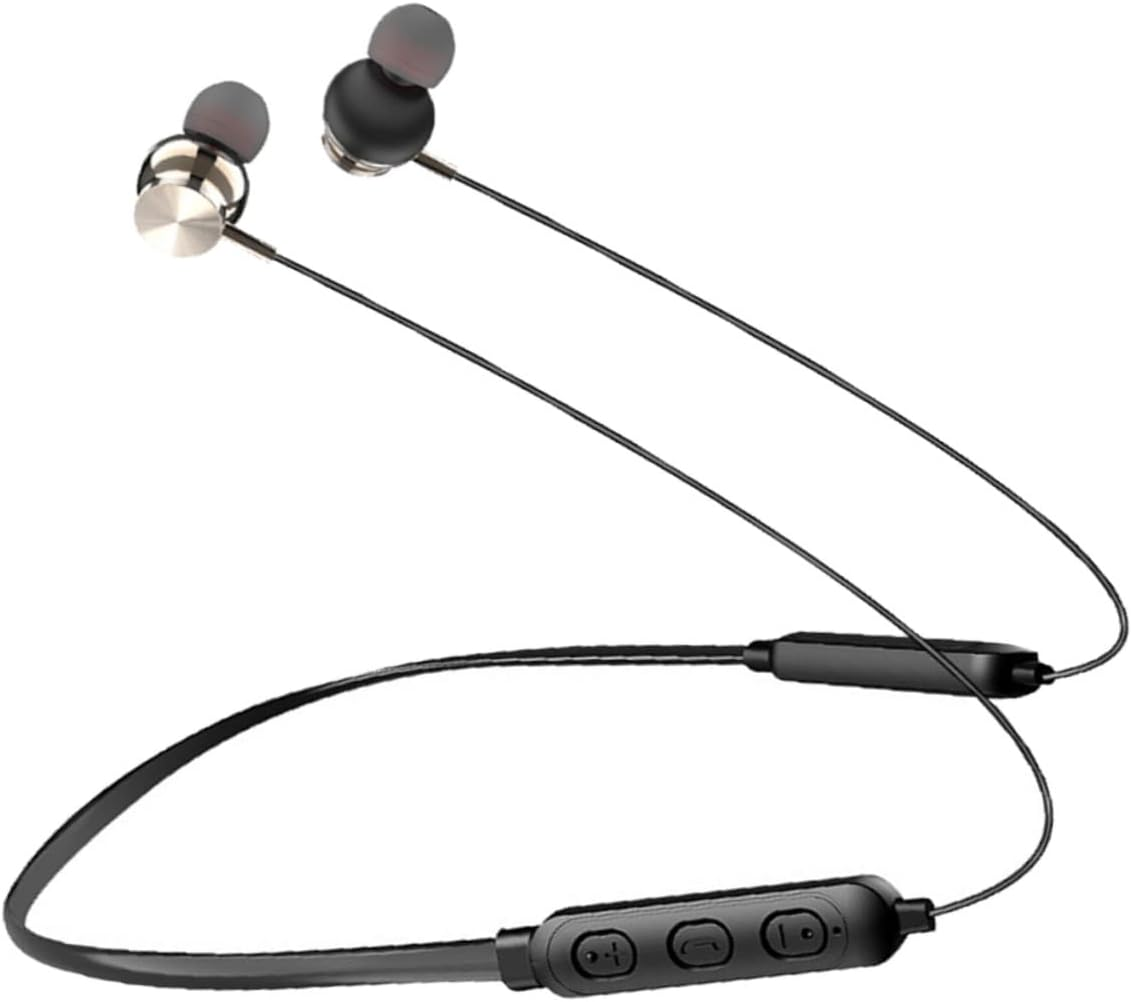 Housoutil Neck-Mounted Wireless Headphones Stereo Sound for Sports and Daily Use Wireless Design for Comfort and Convenience image number 6