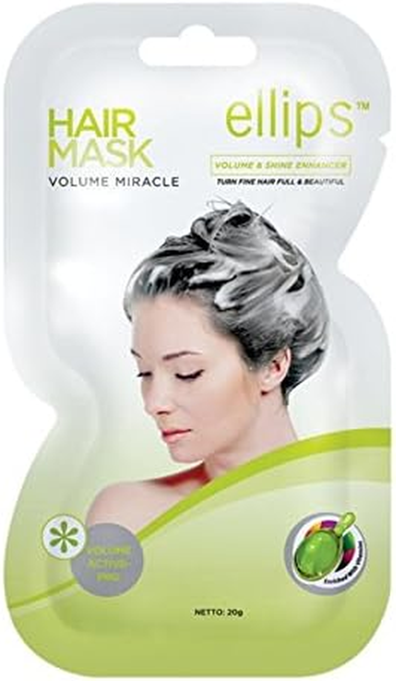 Ellips Hair Mask - Volume Miracle, 20 Gramme (Pack of 4)