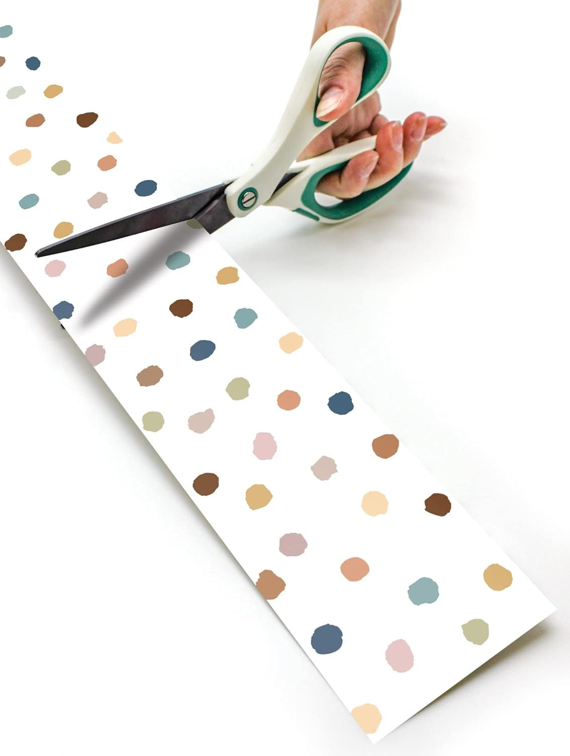 Teacher Created Resources Everyone Is Welcome Painted Dots Straight Rolled Border Trim (TCR8912) image number 6