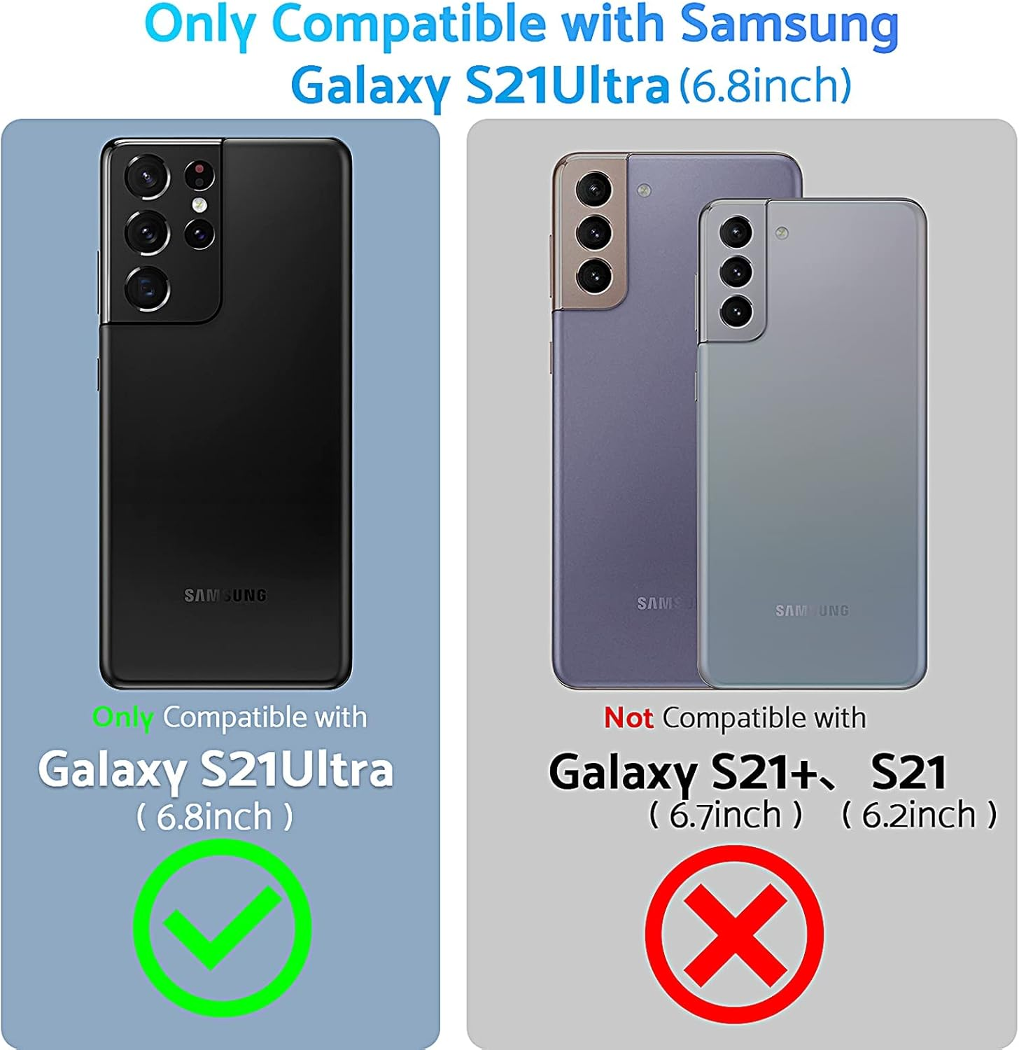 Anqrp Hidden Series Shockproof Designed for Samsung Galaxy S21 Ultra Case, 6.1-Inch Bumper [Military Grade Protection] 360 Degree Rotation Ring Stand Cover with Galaxy S21 Ultra Released 2021, Green image number 4