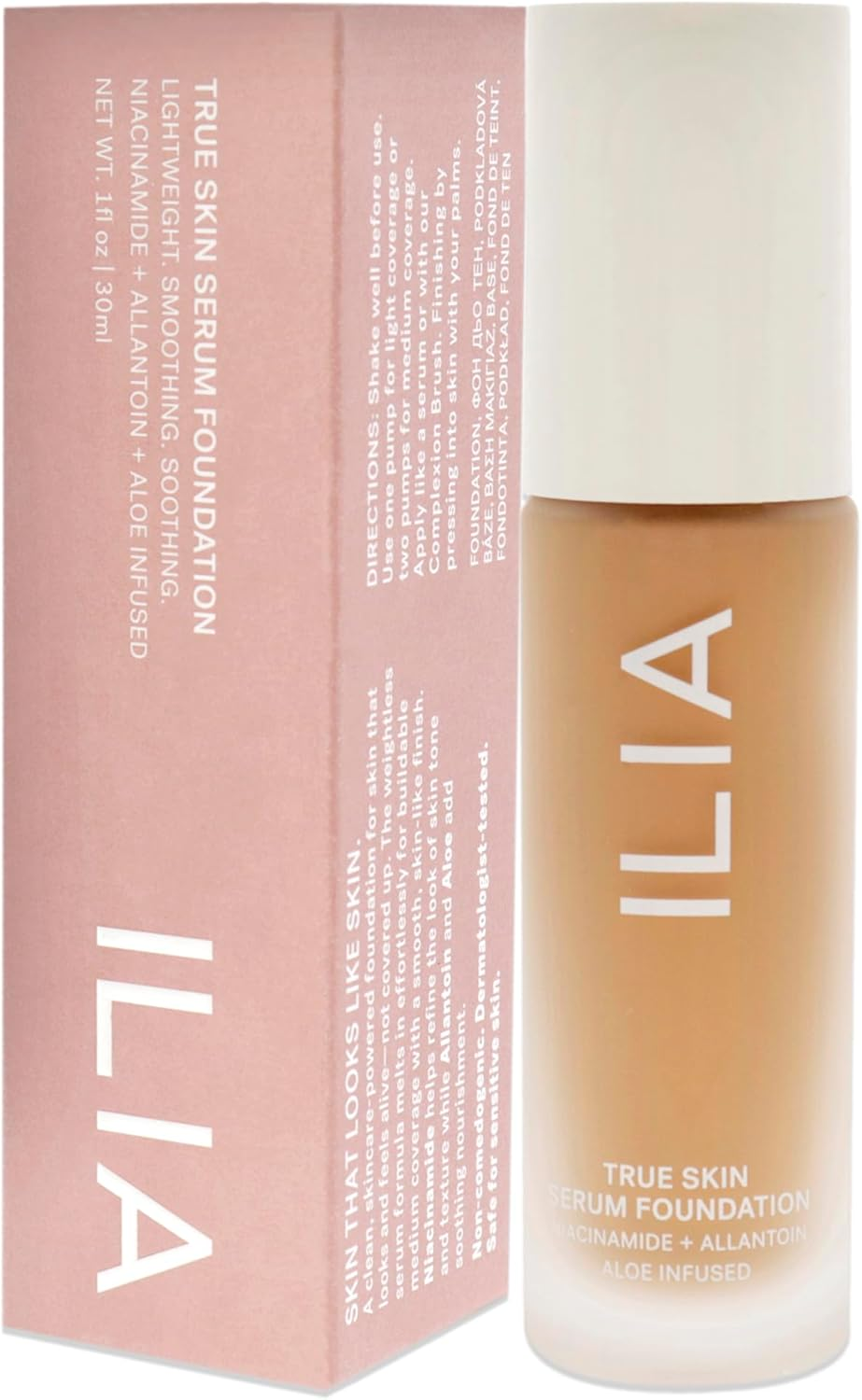 ILIA Beauty True Skin Serum Foundation - SF9 Maraca for Women 1 Oz Foundation image number 2