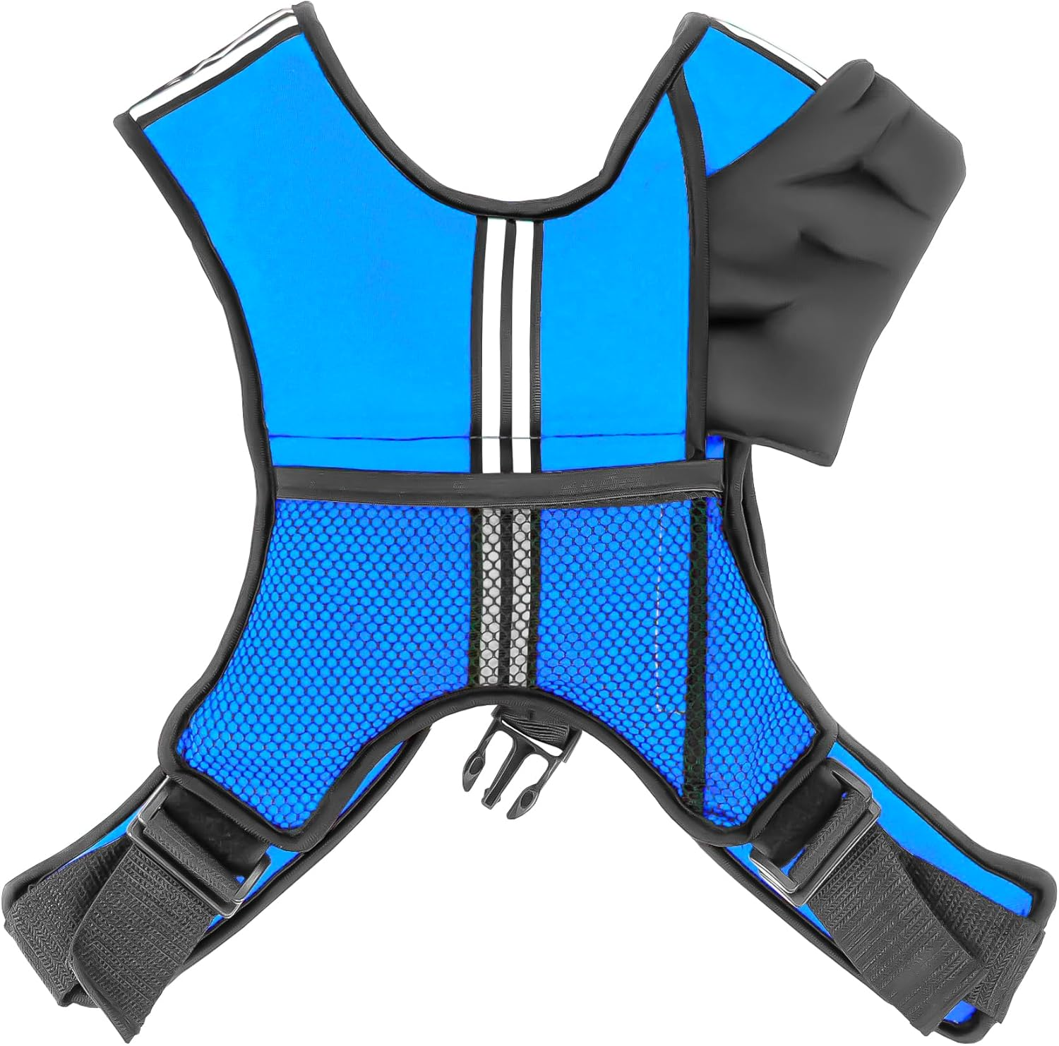 Gymnastics Power - Weighted Vest 6Lb, 10Lb, 12Lb, 25Lb, 35Lb, 45Lb, 60Lb Removable Iron Weights for Men and Women Workout for Calisthenics and Fitness Sport Training image number 3