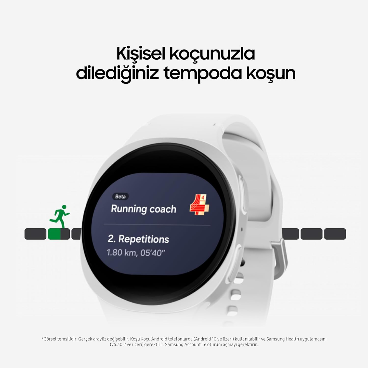 Samsung Galaxy Watch8 Dark Grey, Bluetooth, 44Mm Smart Watch (Samsung Turkey Guaranteed) image number 2