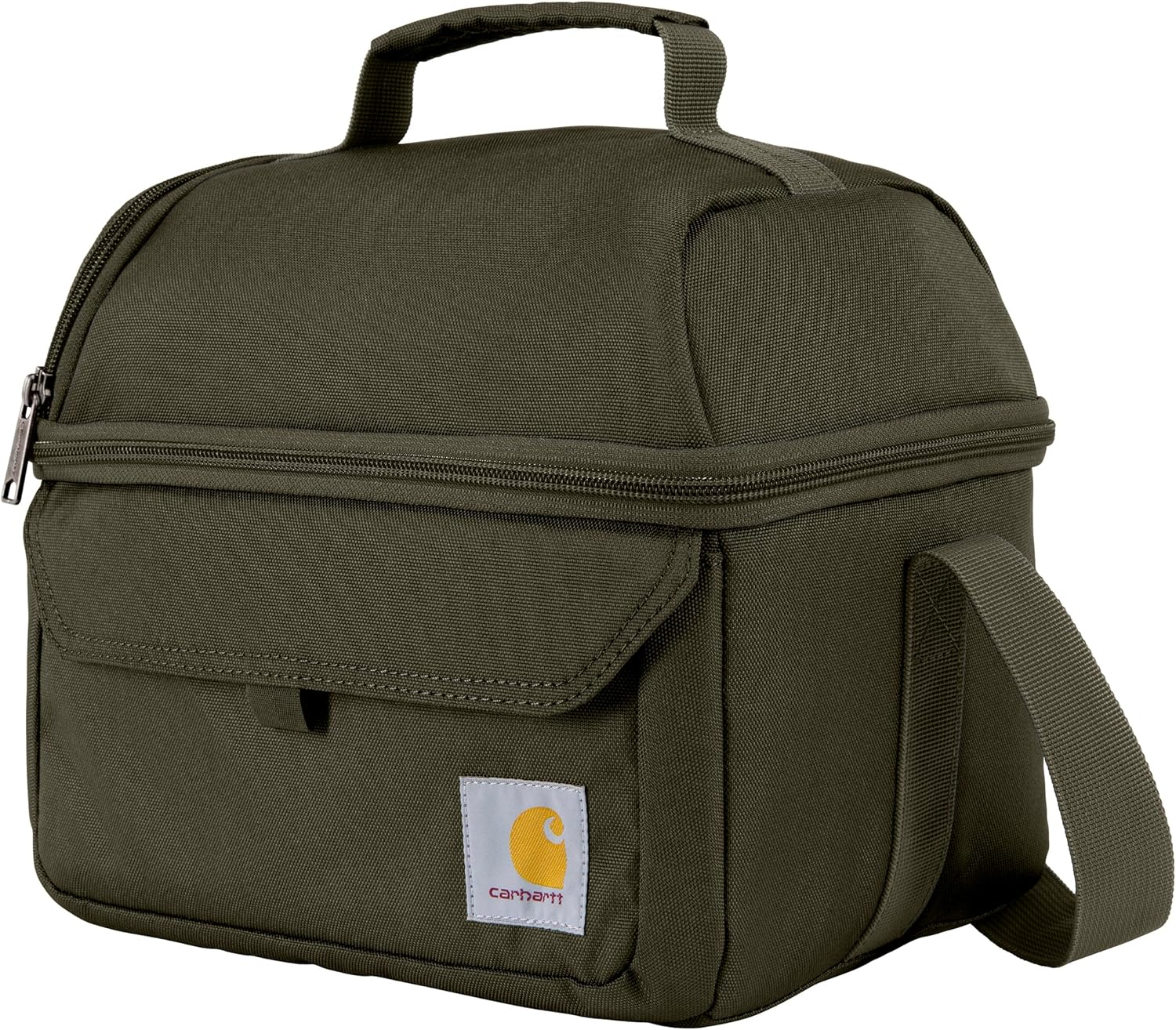 Carhartt Insulated 12 Can Two Compartment Lunch Cooler Tarmac OS