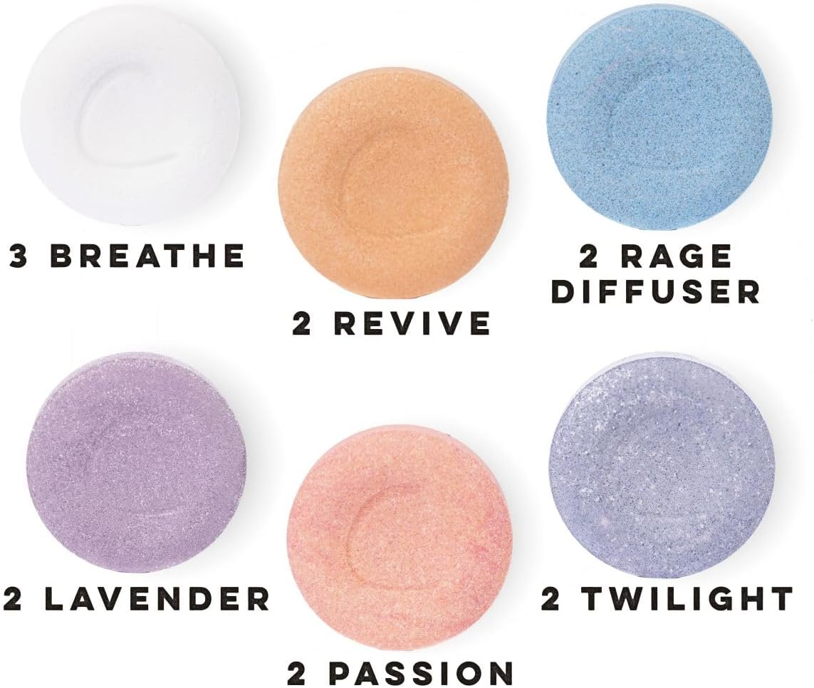 Cosset Bath Bomb - Shower Steamer Variety Pack Gift Box Bubble Bath Bombs for Women - Ideal for Relaxation and Self-Care - 13 Pcs image number 4