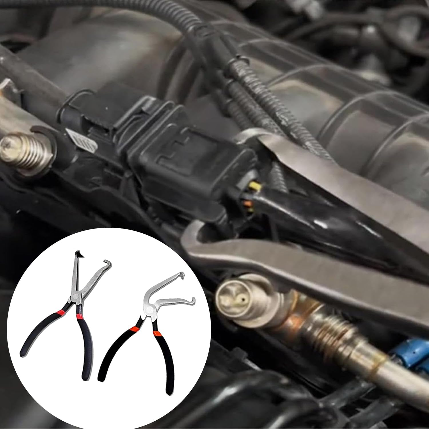 IONPSHG 2025 Upgrade Electrical Connector Pliers Automotive Tools Electric Disconnect Pliers Automotive Rapid Disconnector Pliers Fuel Line Petrol Clip Pipe Pliers Automotive Hose Disconnect Tools image number 6