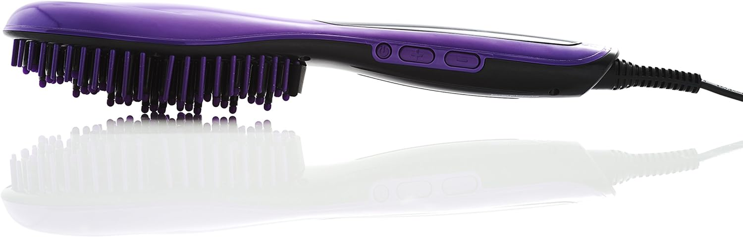 Fusion Ceramic Hair Straightening Brush in Purple image number 3
