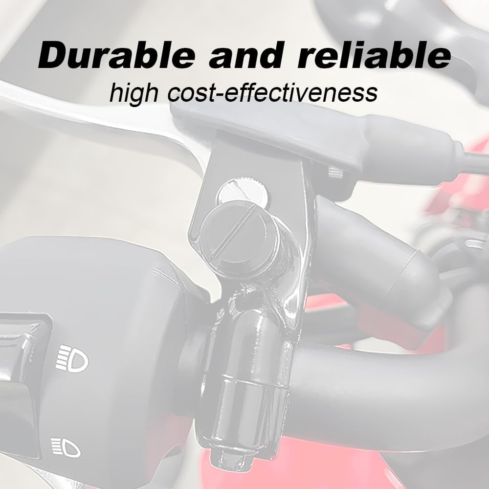 Xitomer 4 PCS Mirror Hole Plugs M10X1.25, Fit for Z125/ Z400/ Versys 650, FZ-07 MT-07 / FZ-09 MT-09, CRF250L/ CB1000R, SV650 / KLR 650, Aluminum CNC image number 3